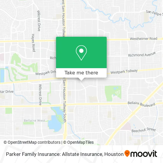 Parker Family Insurance: Allstate Insurance map