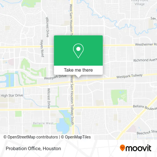Mapa de Probation Office
