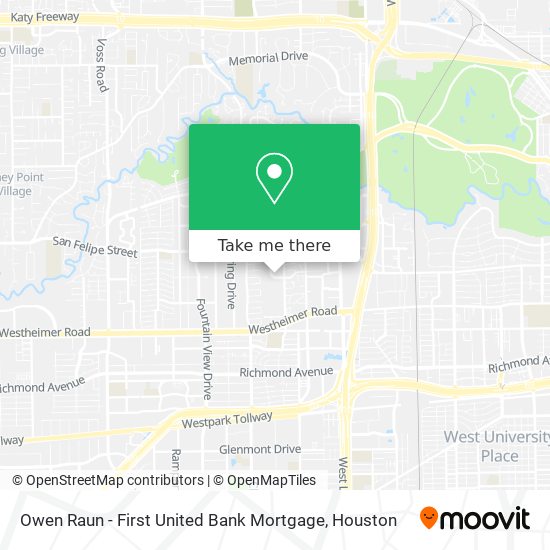 Owen Raun - First United Bank Mortgage map