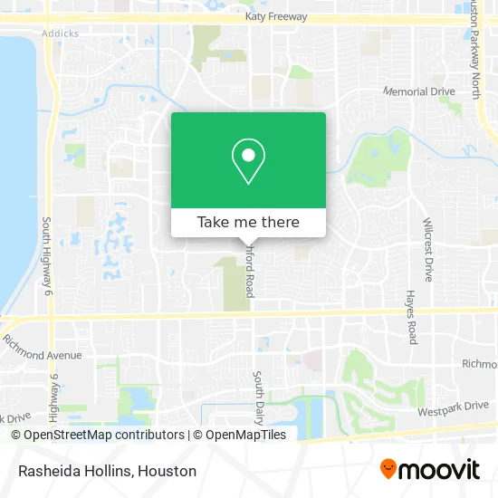Rasheida Hollins map