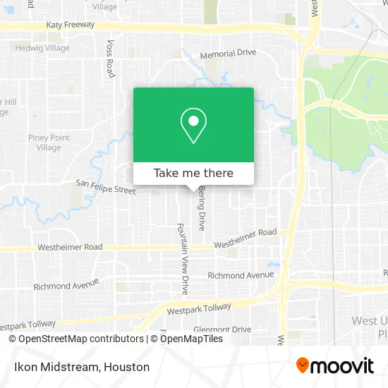 Ikon Midstream map
