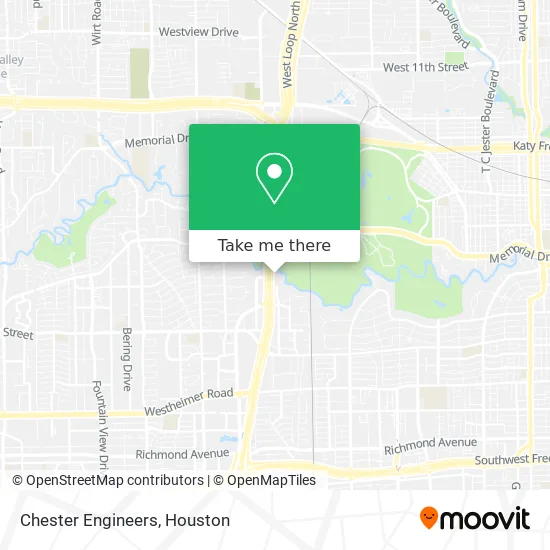 Chester Engineers map