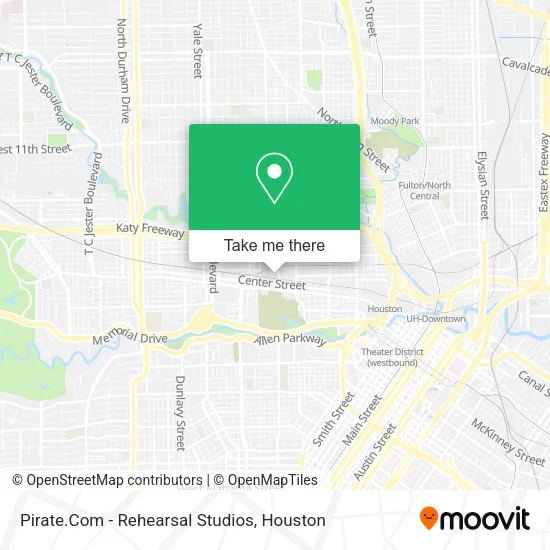Mapa de Pirate.Com - Rehearsal Studios
