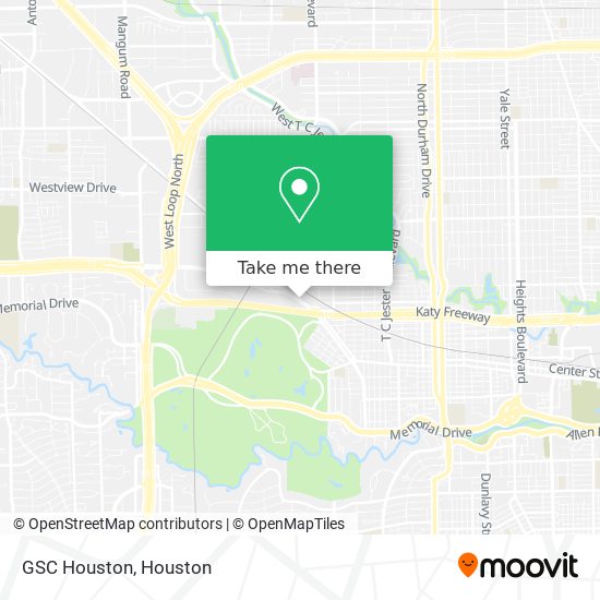 GSC Houston map