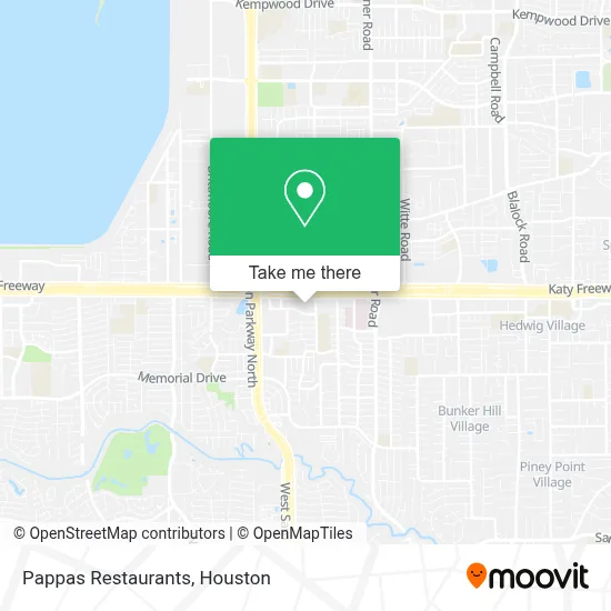 Pappas Restaurants map