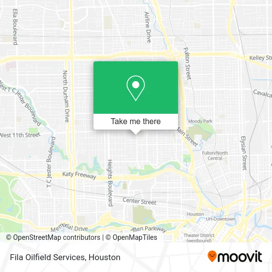 Fila Oilfield Services map