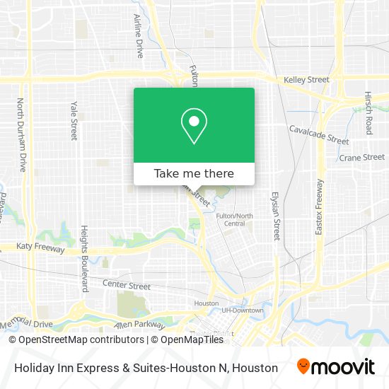 Holiday Inn Express & Suites-Houston N map