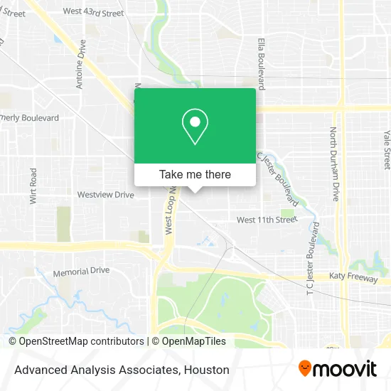Mapa de Advanced Analysis Associates