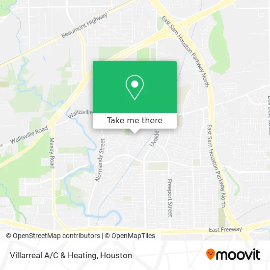 Villarreal A/C & Heating map