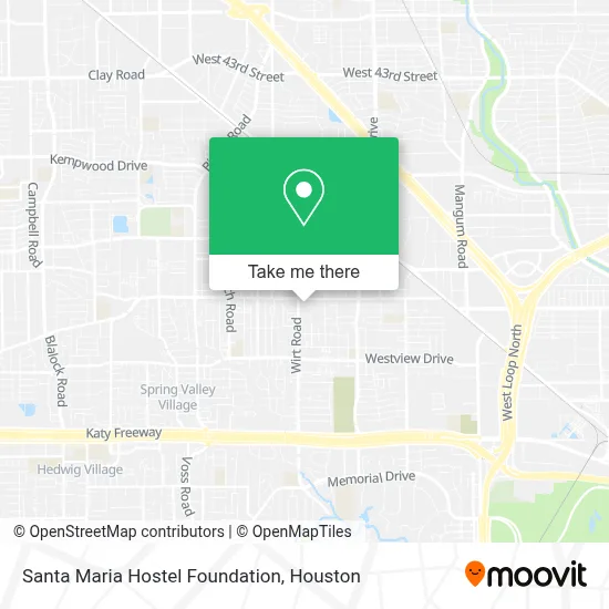 Santa Maria Hostel Foundation map