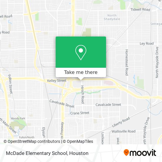 Mapa de McDade Elementary School