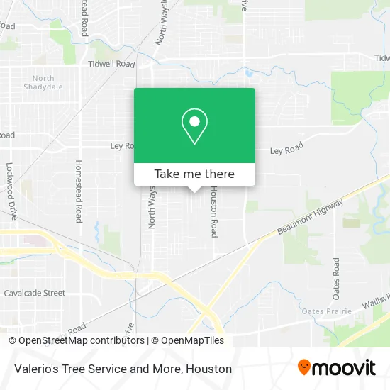 Valerio's Tree Service and More map