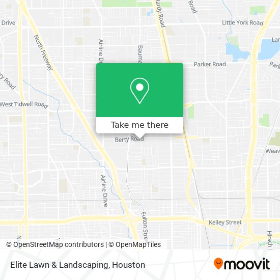 Elite Lawn & Landscaping map