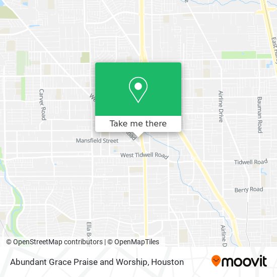 Abundant Grace Praise and Worship map