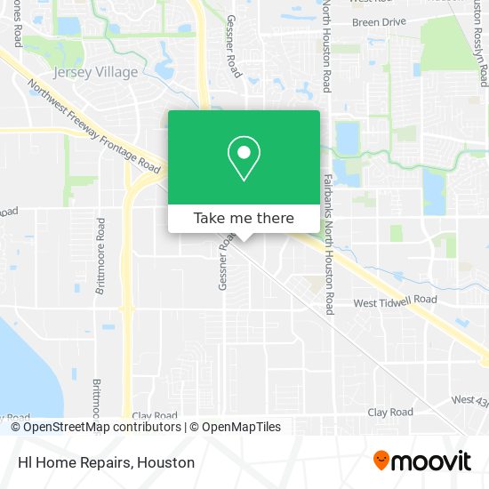 Hl Home Repairs map