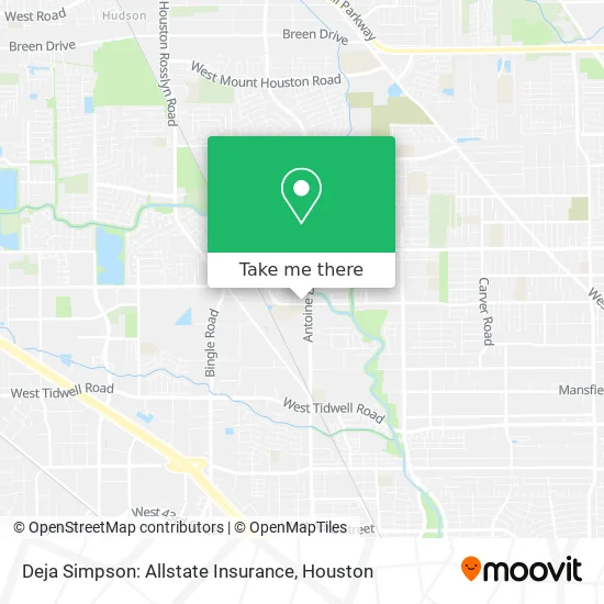 Deja Simpson: Allstate Insurance map