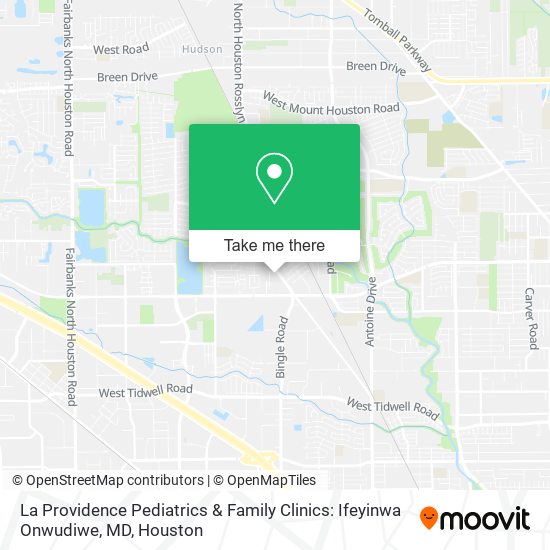 La Providence Pediatrics & Family Clinics: Ifeyinwa Onwudiwe, MD map