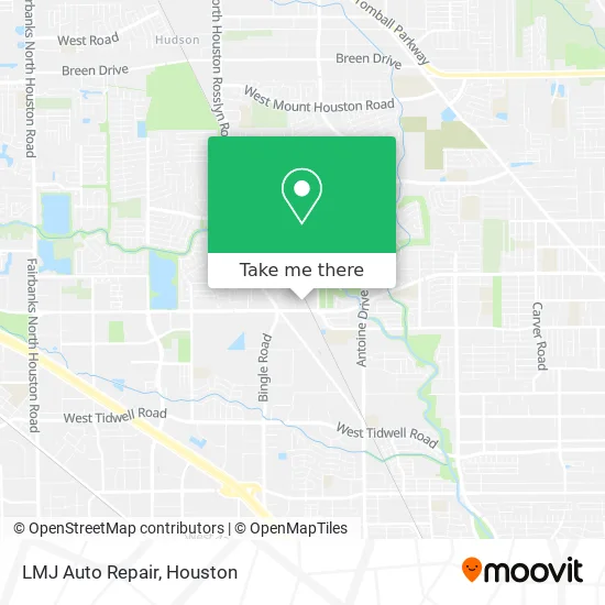 LMJ Auto Repair map