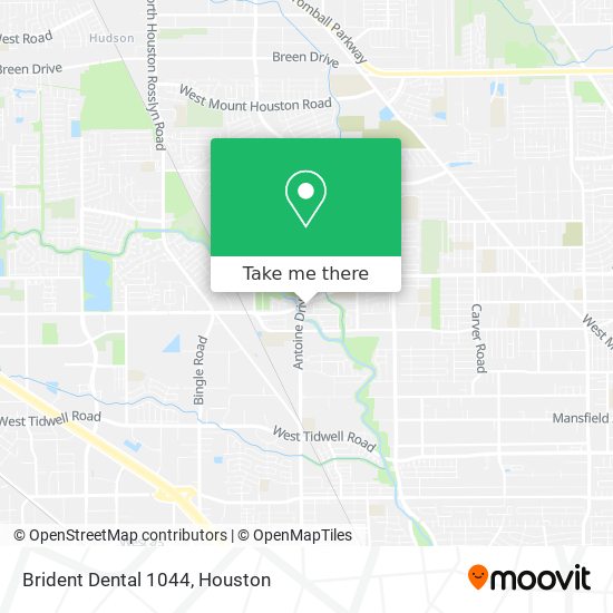 Brident Dental 1044 map