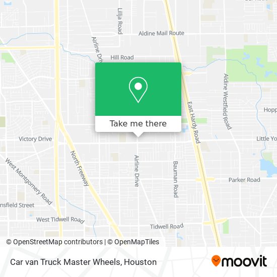 Car van Truck Master Wheels map