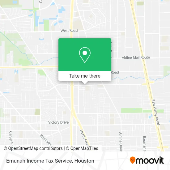 Emunah Income Tax Service map