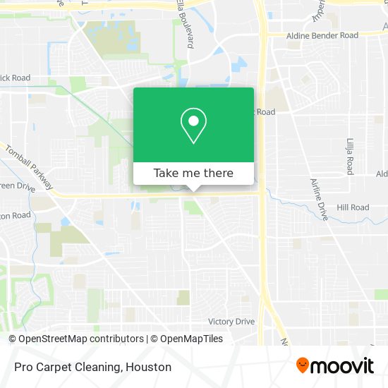 Pro Carpet Cleaning map