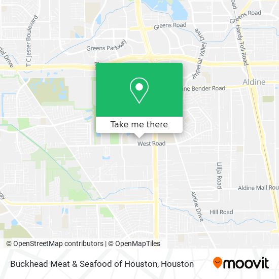 Buckhead Meat & Seafood of Houston map