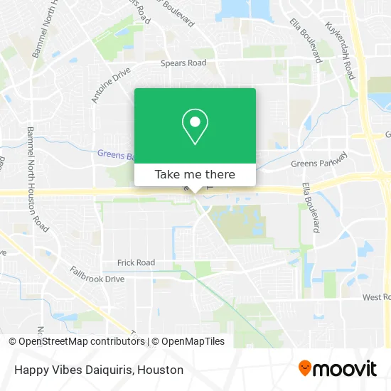 Happy Vibes Daiquiris map