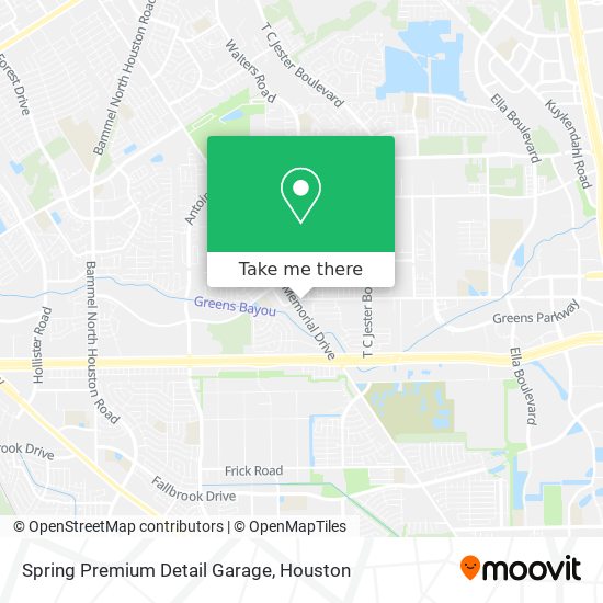 Spring Premium Detail Garage map