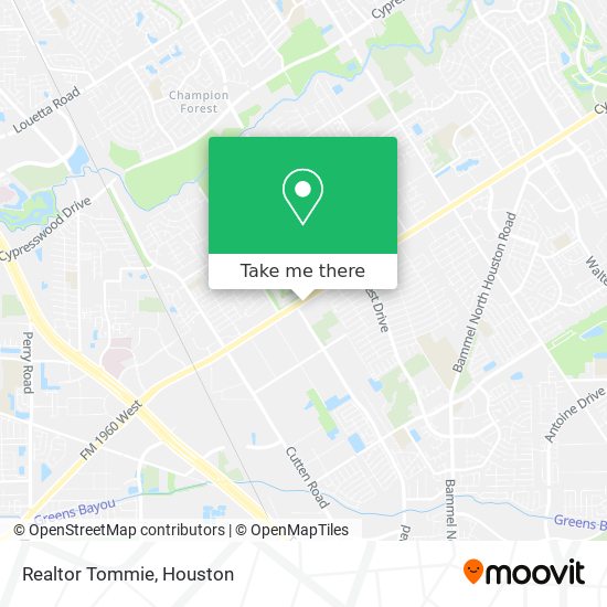 Realtor Tommie map