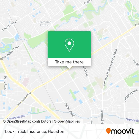 Look Truck Insurance map