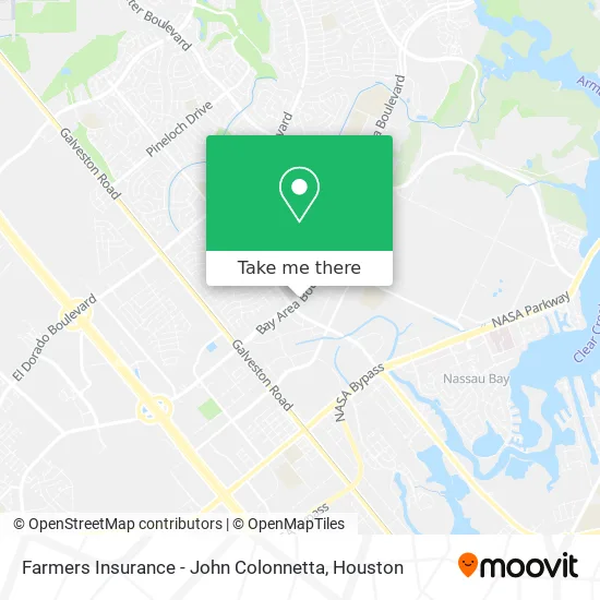 Farmers Insurance - John Colonnetta map
