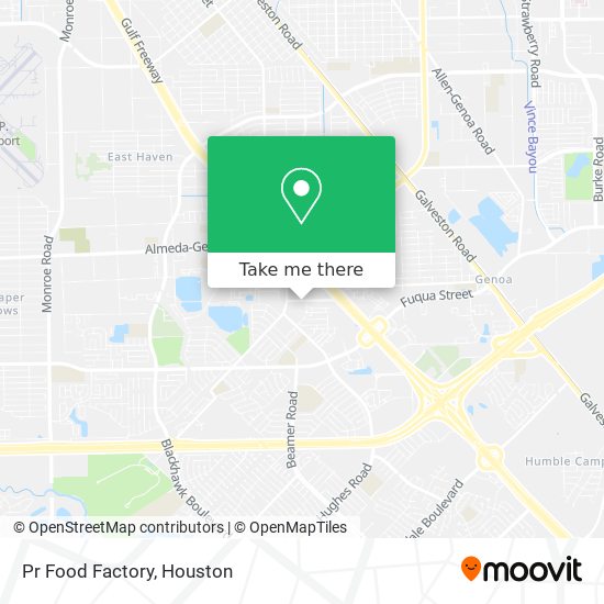 Pr Food Factory map