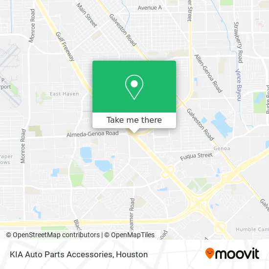KIA Auto Parts Accessories map