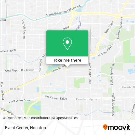 Event Center map
