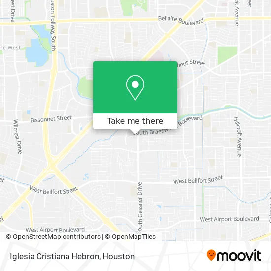 Mapa de Iglesia Cristiana Hebron