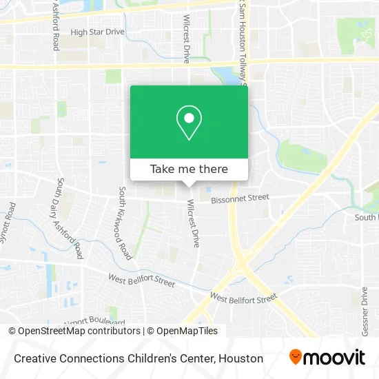 Creative Connections Children's Center map