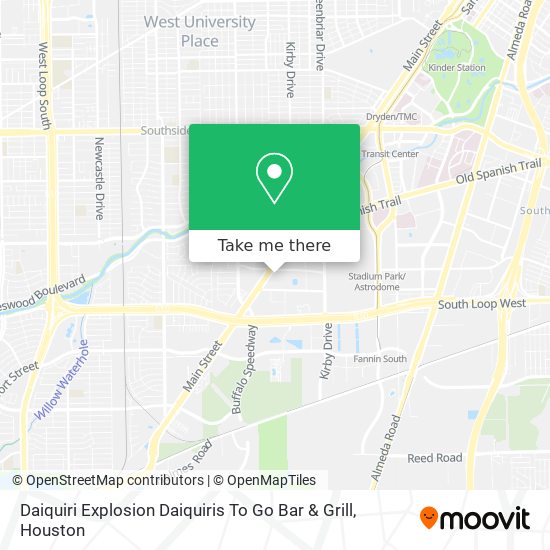 Daiquiri Explosion Daiquiris To Go Bar & Grill map