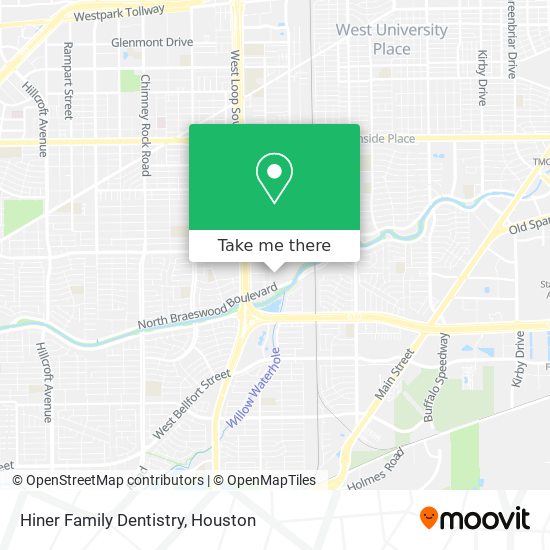 Mapa de Hiner Family Dentistry