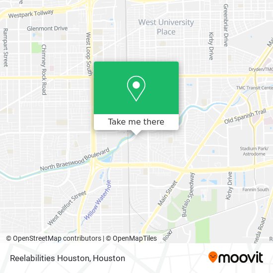 Mapa de Reelabilities Houston