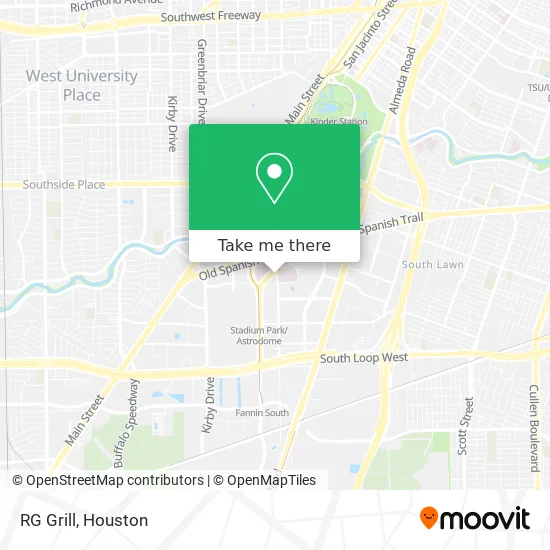 Mapa de RG Grill