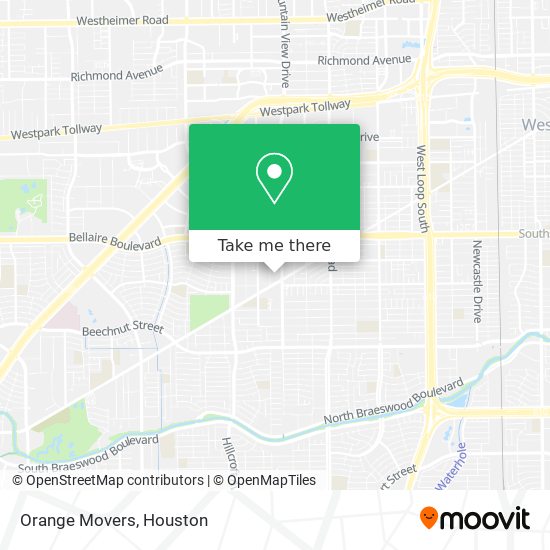 Orange Movers map