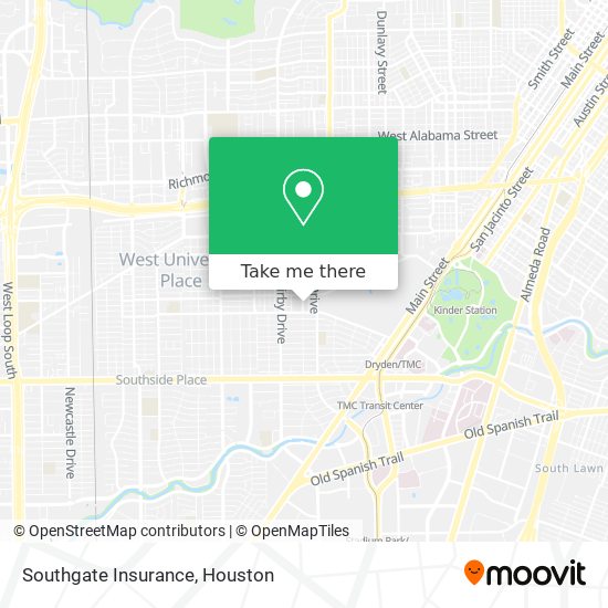 Southgate Insurance map