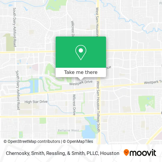 Chernosky, Smith, Ressling, & Smith, PLLC map