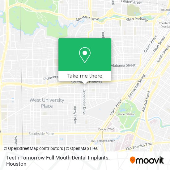 Teeth Tomorrow Full Mouth Dental Implants map