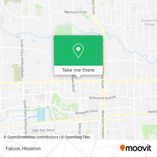 Falcon map