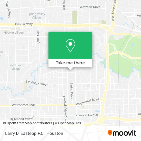 Larry D. Eastepp P.C. map