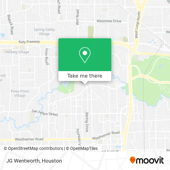 Mapa de JG Wentworth