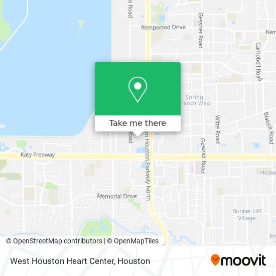 West Houston Heart Center map