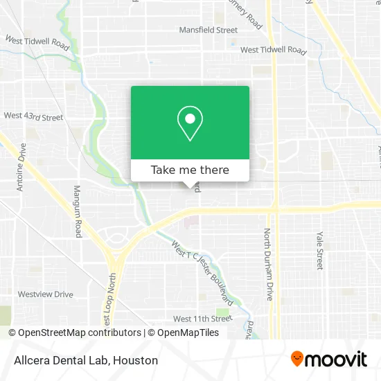 Mapa de Allcera Dental Lab